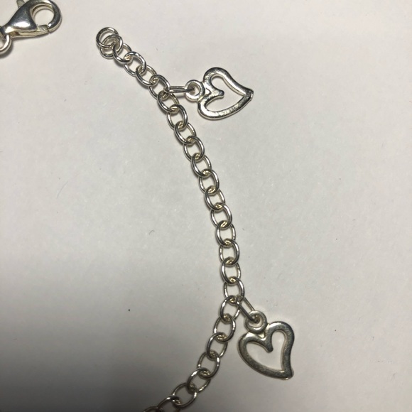 Sterling silver Italy heart bracelet - Picture 3 of 6